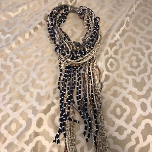 Fringe scarf